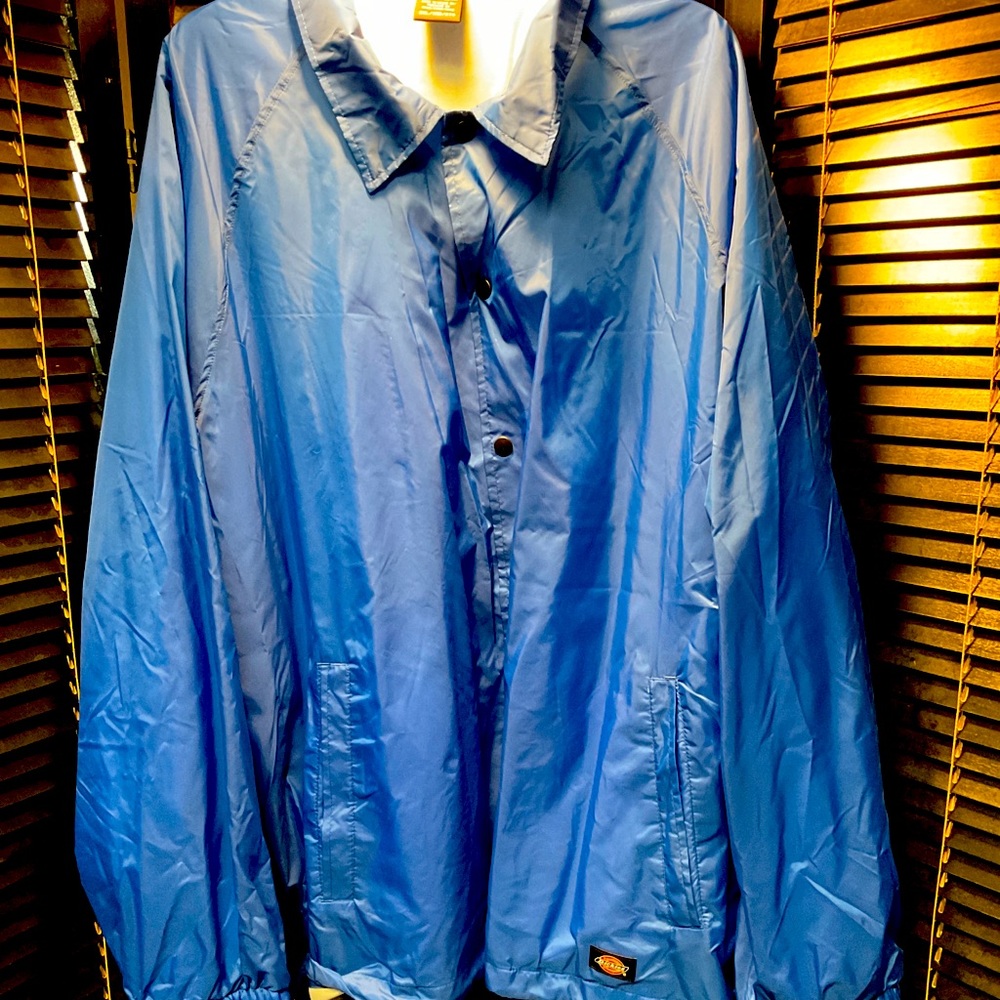 New DICKIES blue windbreaker jacket